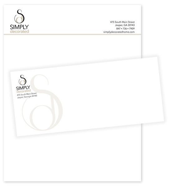 business letterhead design